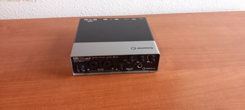 Interface de audio steinberg ur22 MKII