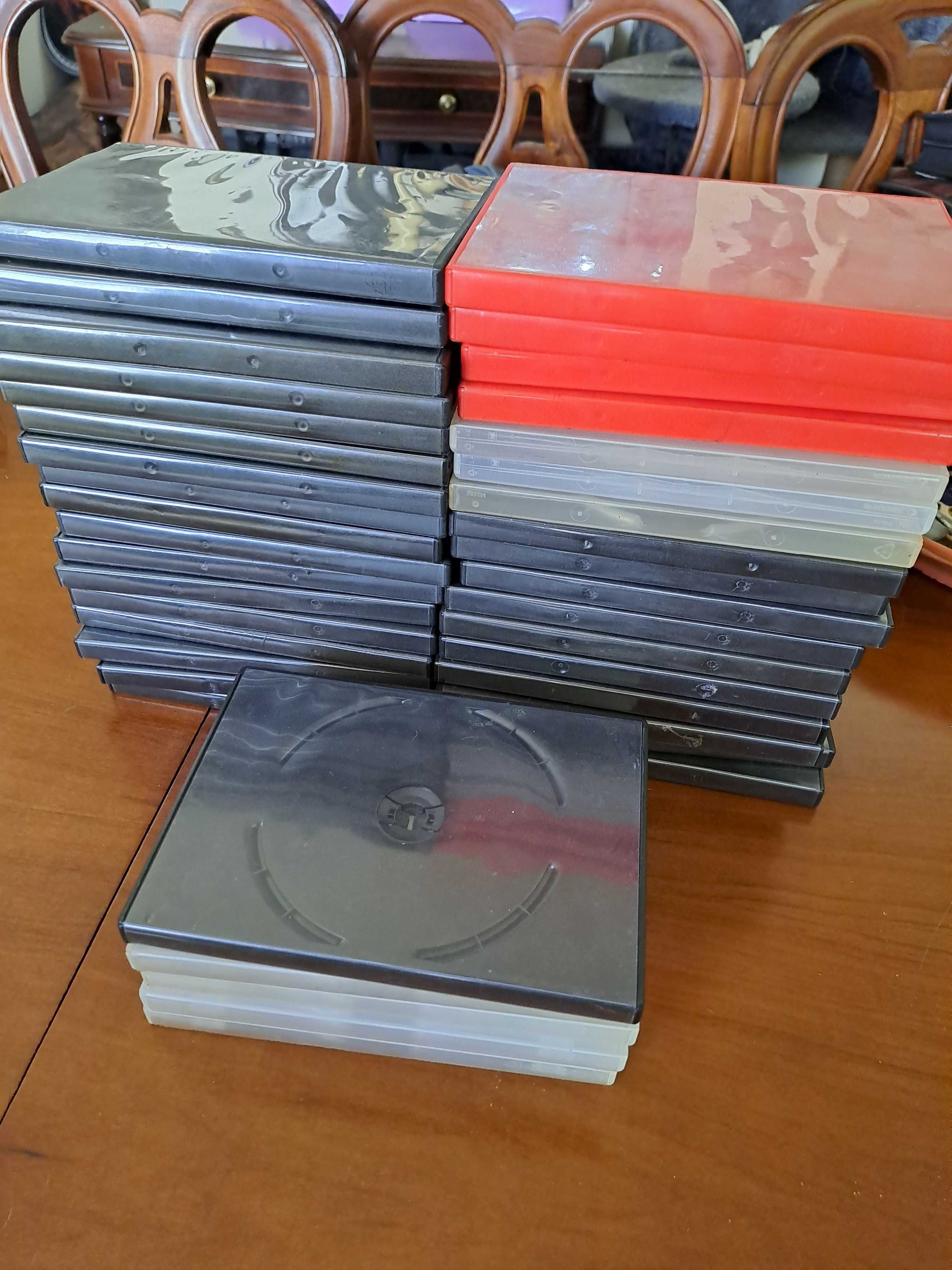 39 x caixas de DVDs