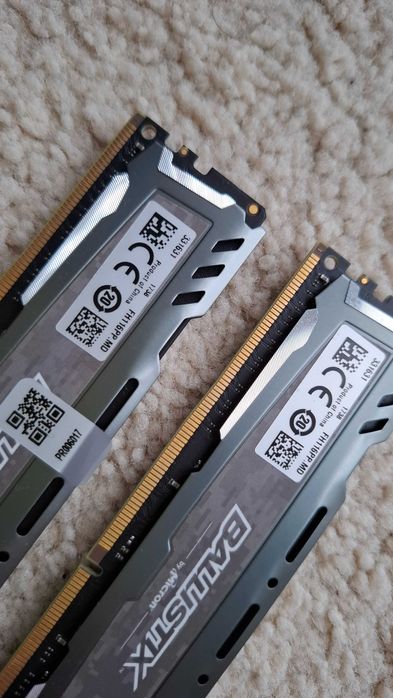 CRUCIAL BALLISTIX SPORT 16GB (2x8GB) 2400MHZ CL16, nowe 438zł