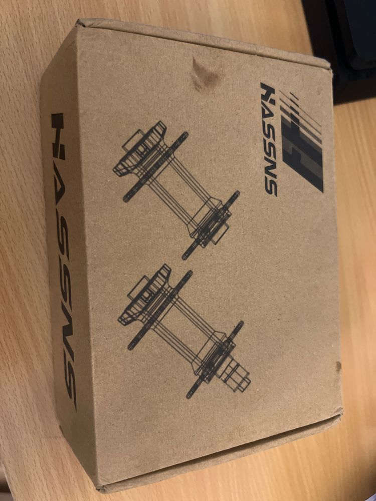 HASSNS PRO7 Cubo de bicicleta barulhento, 32 furos