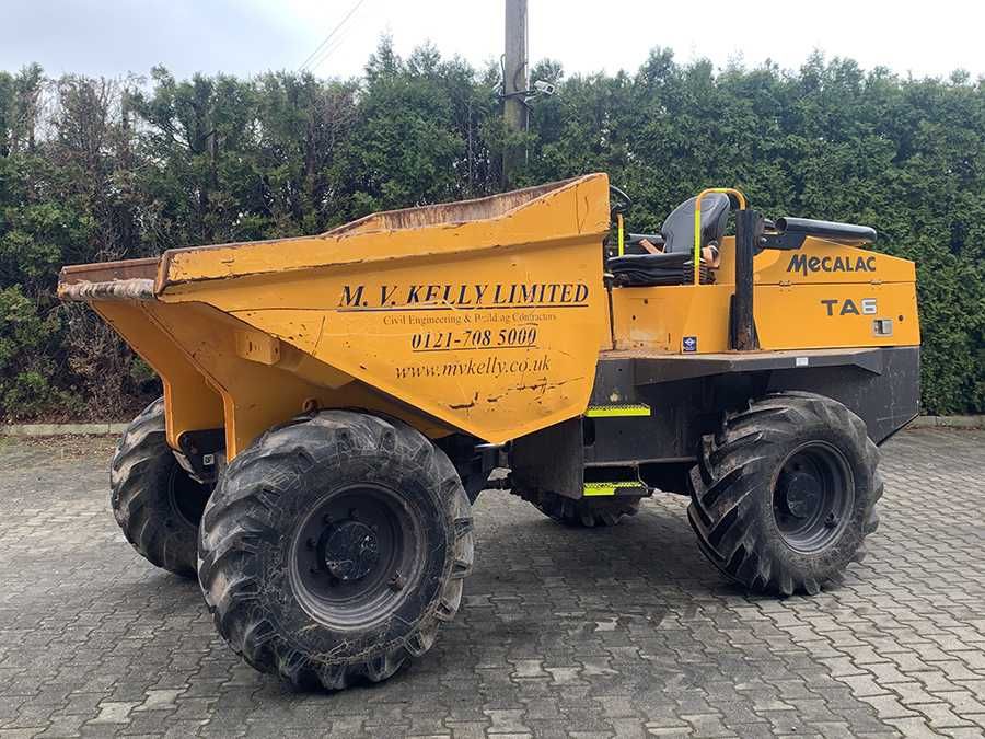 Wozidło budowlane 6 TON Mecalac TA6 798h | wynajem wozideł małopolska