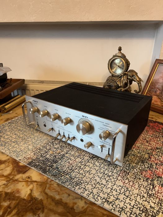 Вінтажний Стерео Підсилювач Frey 9303 / Японія / Два фонокоректора