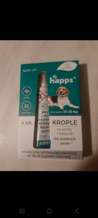 Krople na pchły I kleszcze