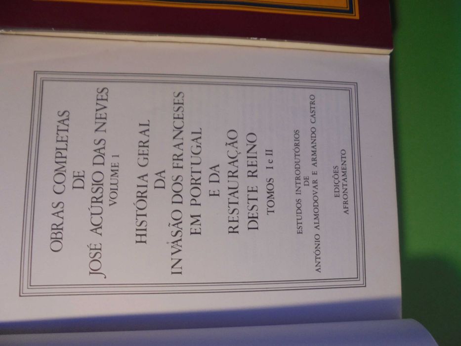 Neves (José Acúrsio das);História Geral da Invasões dos Franceses
