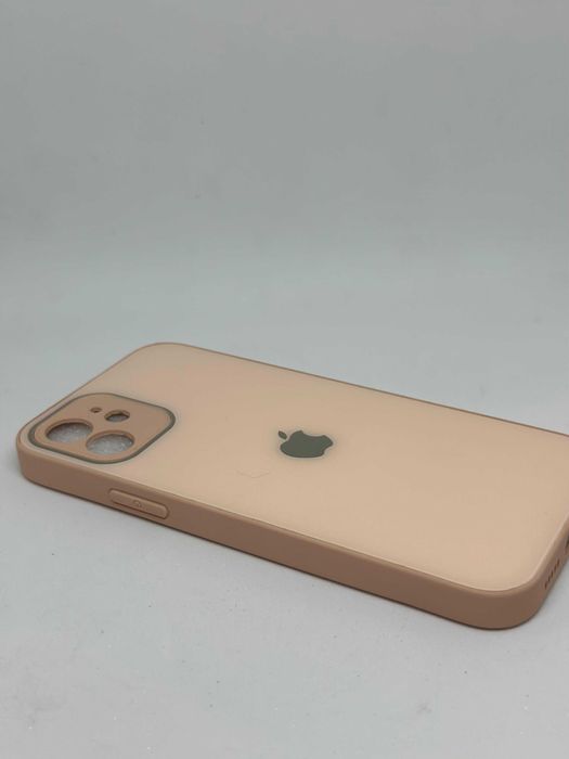 Obudowa Iphone 12 Pudrowy Róż Etui Case Ochronny a'la szklany kod 407