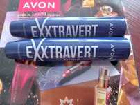 Zestaw 2szt Tusz do rzęs Exxtravert Extreme Volume Avon-czarny