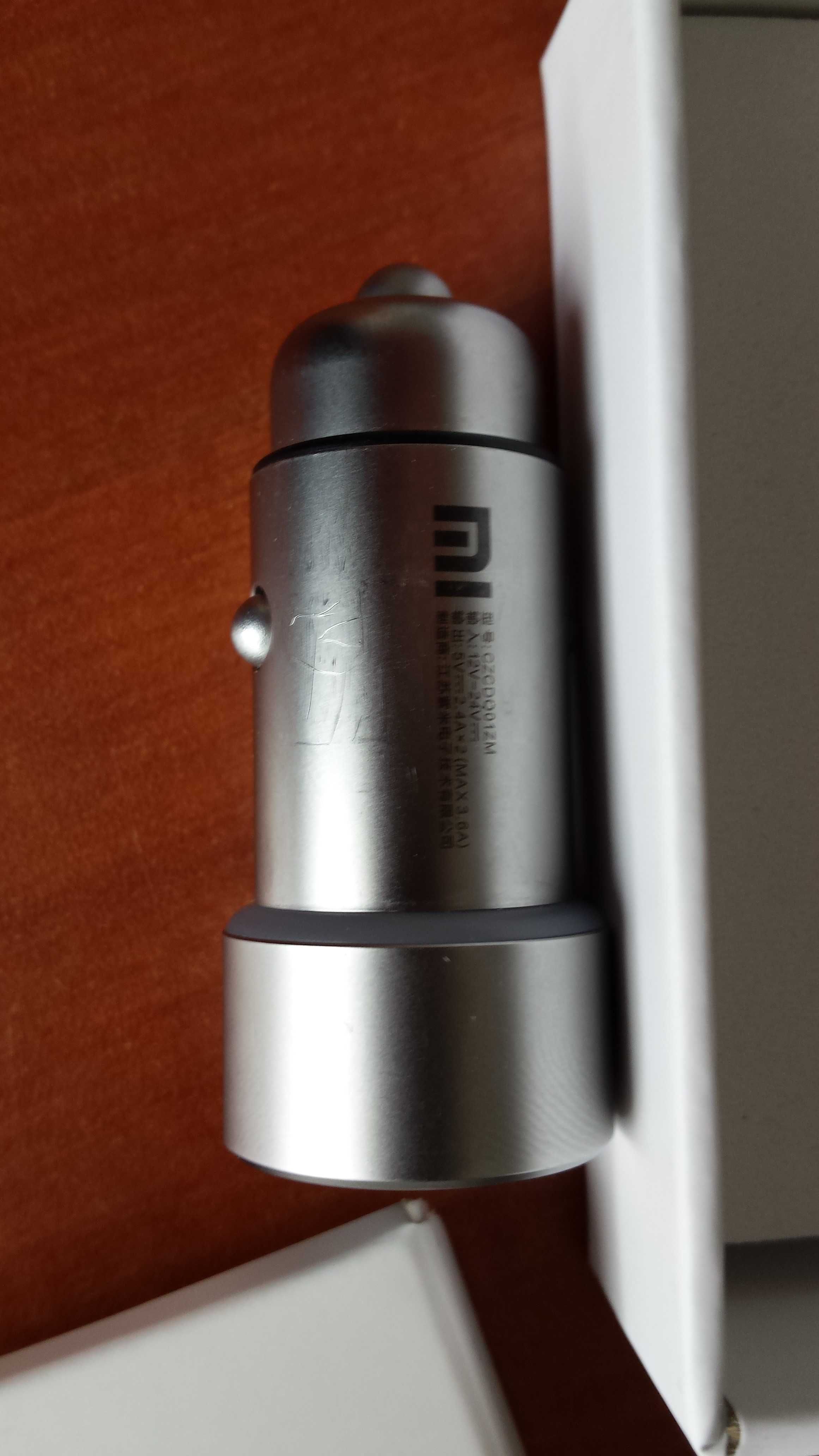 Ładowarka USB do auta firmy Xiaomi 3000 mA