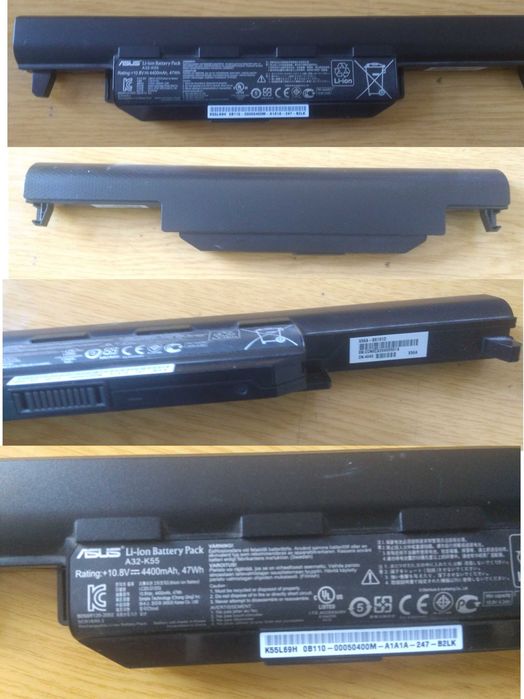 Продам аккумуляторную батарею для ноутбука Asus X55A