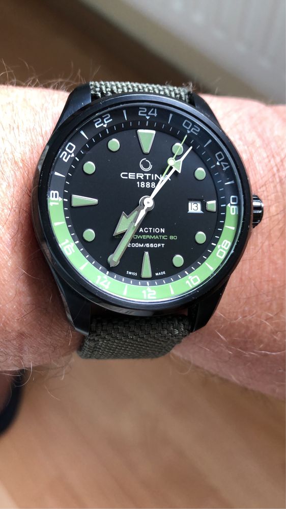 Zegarek Certina DS Action GMT Powermatic 80