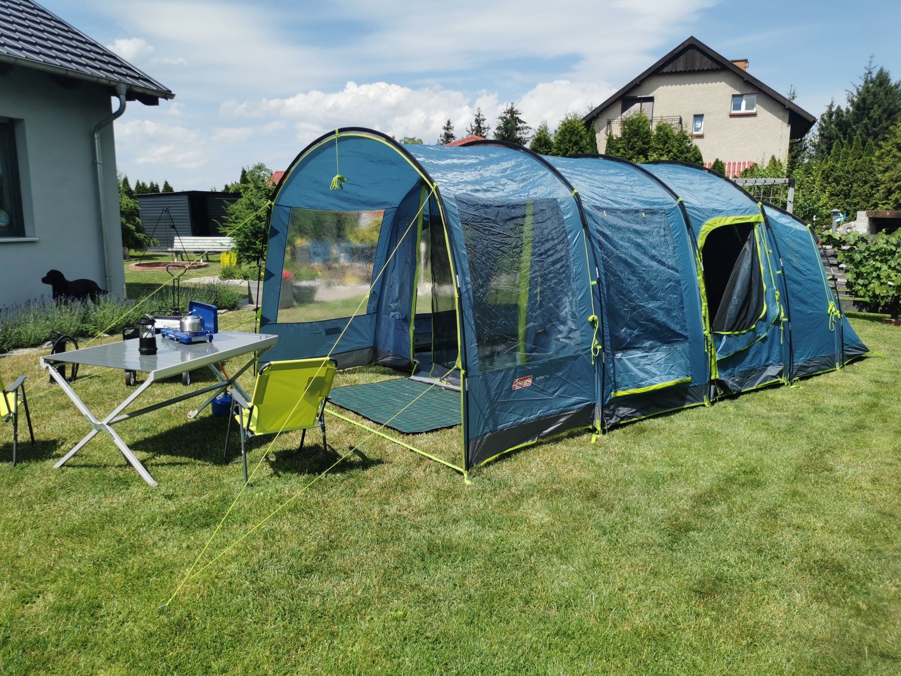 Namiot Coleman Aspen 4L jak nowy. Super wygodny.