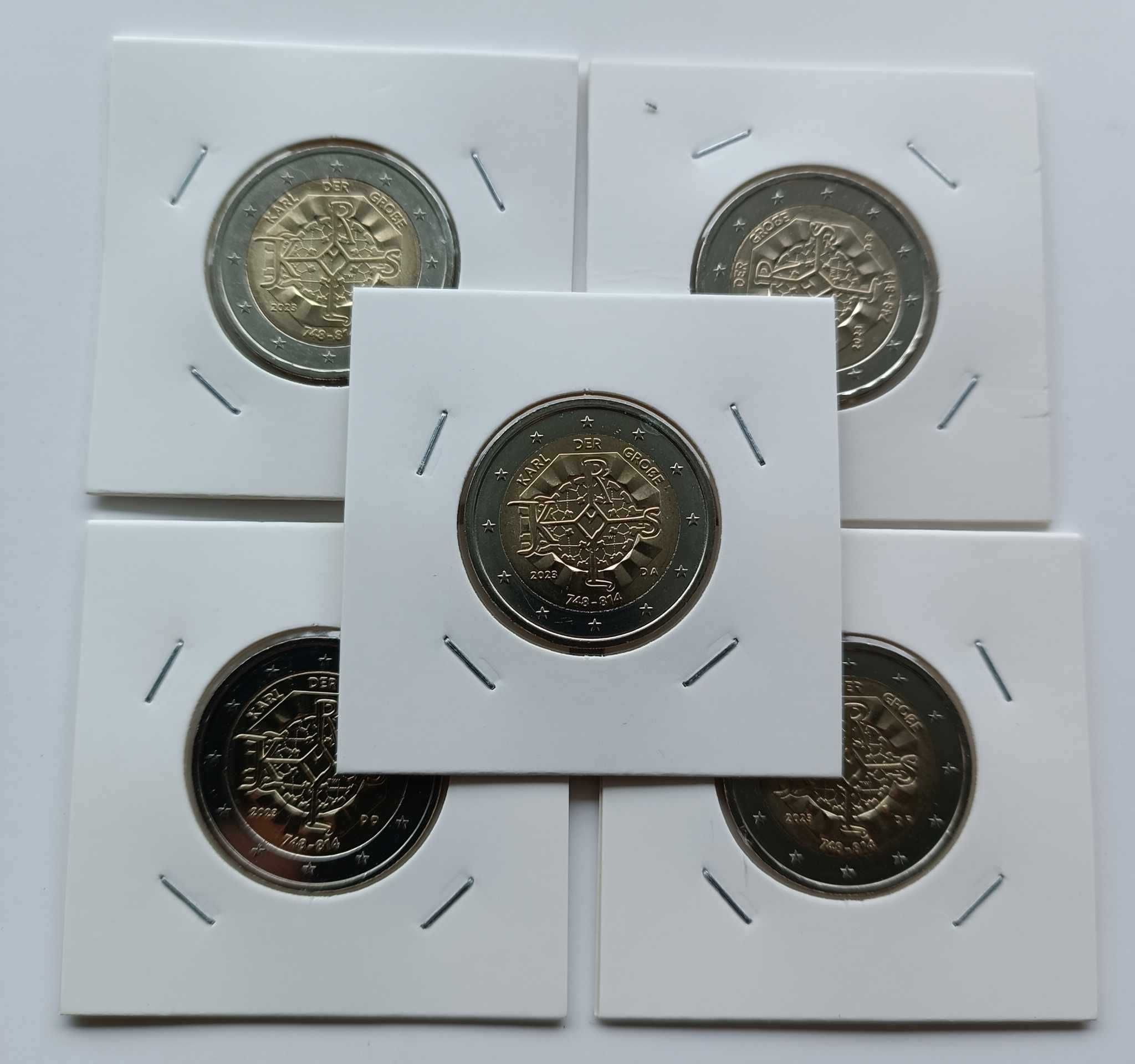 2 € Alemanha - Conjuntos 5 moedas