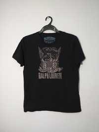 Ralph Lauren Polo Jeans Company t-shirt czarna koszulka M