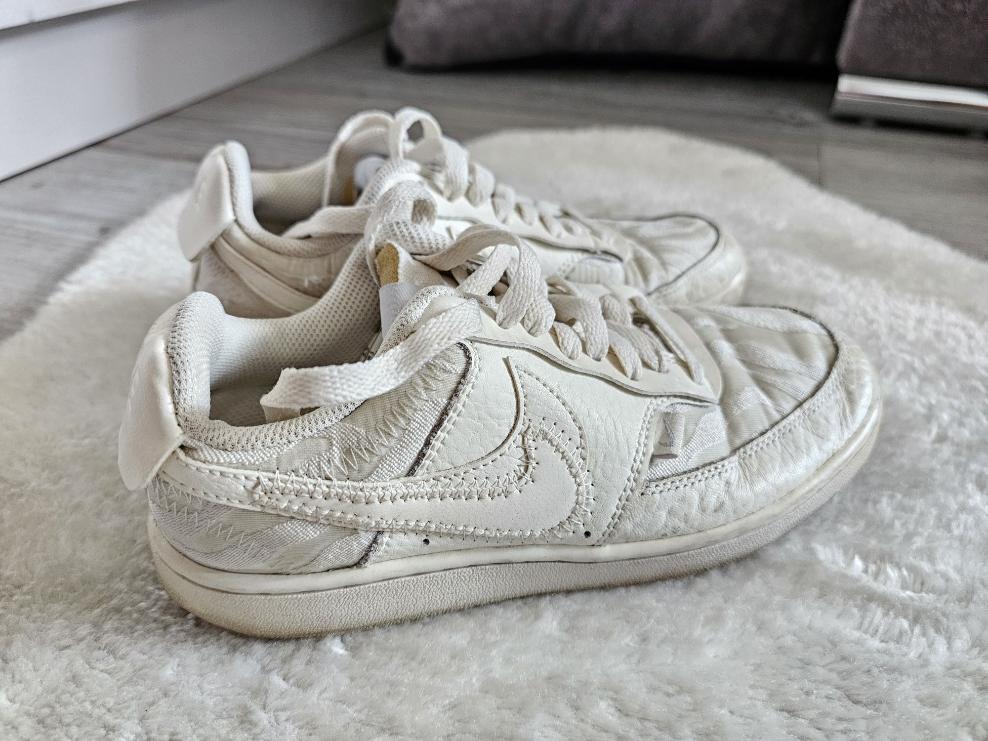 BUTY Nike Court Vision Low Premium Rozmiar 36 Białe NIKE Swoosh Air