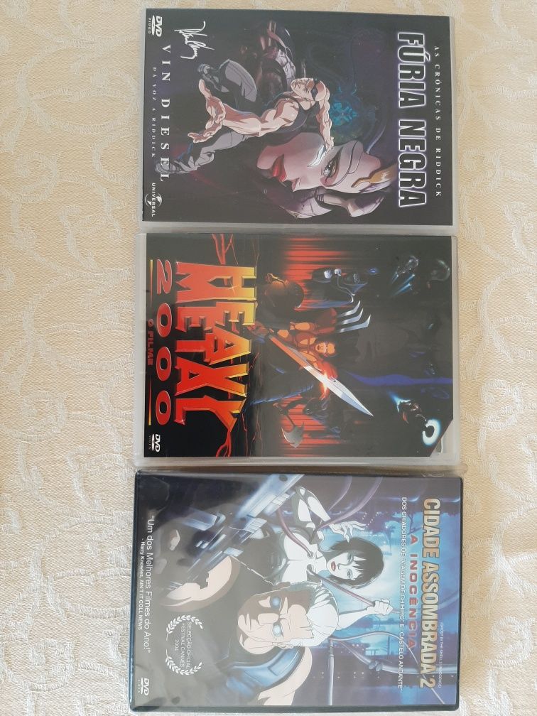 dvds de animacao