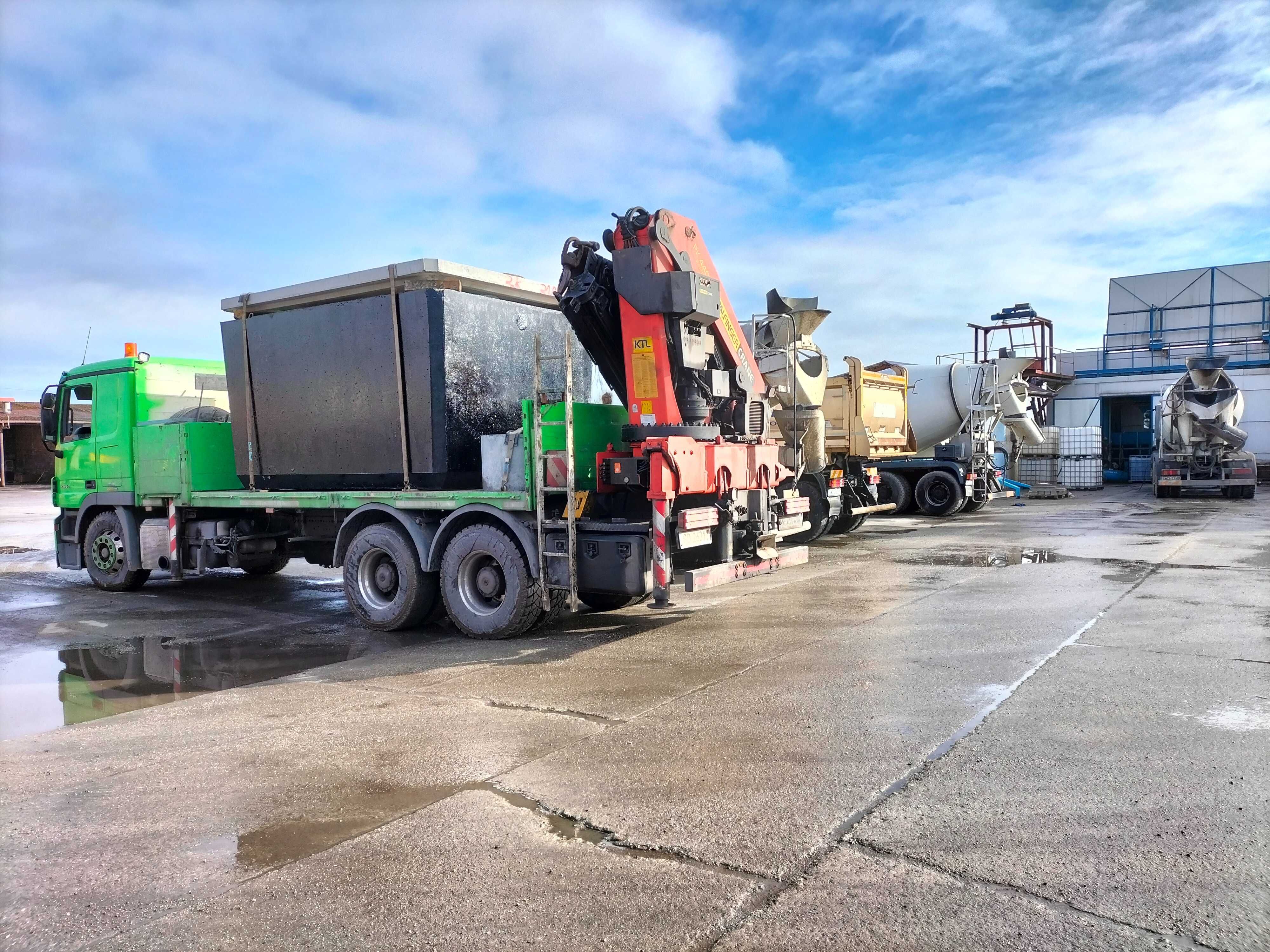 Zbiornik Betonowy Szambo Betonowe Szamba Zbiorniki Piwnica Piwniczka