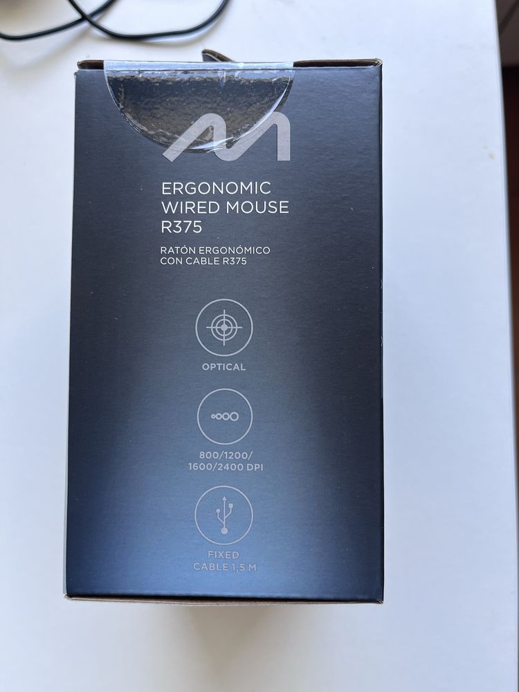 Rato Ergonomico com fio Mitsai