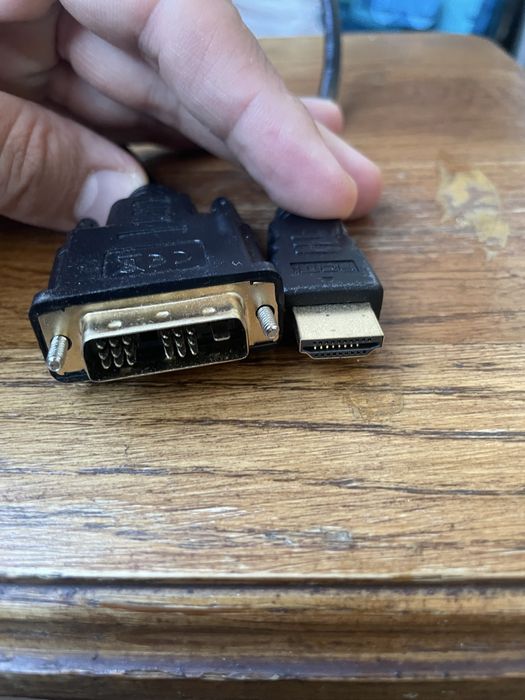 Кабель HDMI - DVI 0,5 метра НОВИЙ! Не дорого!