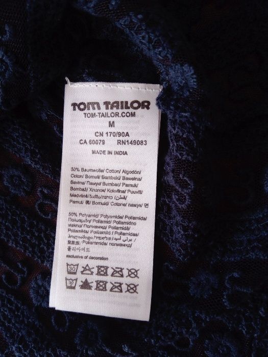 Nowa bluzka tunika ażurowa Tom Tailor