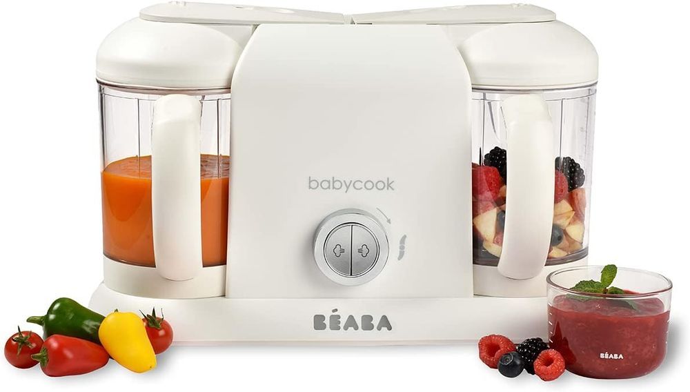 Robot Parowar Do Gotowania Dla Niemowląt Beaba Babycook Duo - 4 W 1