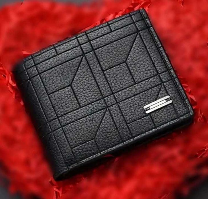 Portfel męski czarny elegancki