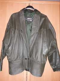 Куртка кожаная женская 54р
