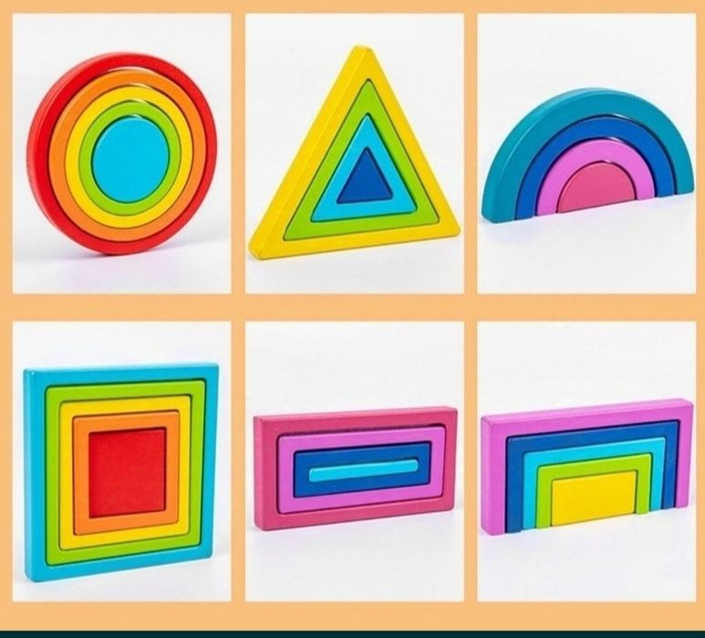 НОВИЙ набір фірми Debitoys Сортер Монтессорі  ФОРМИ