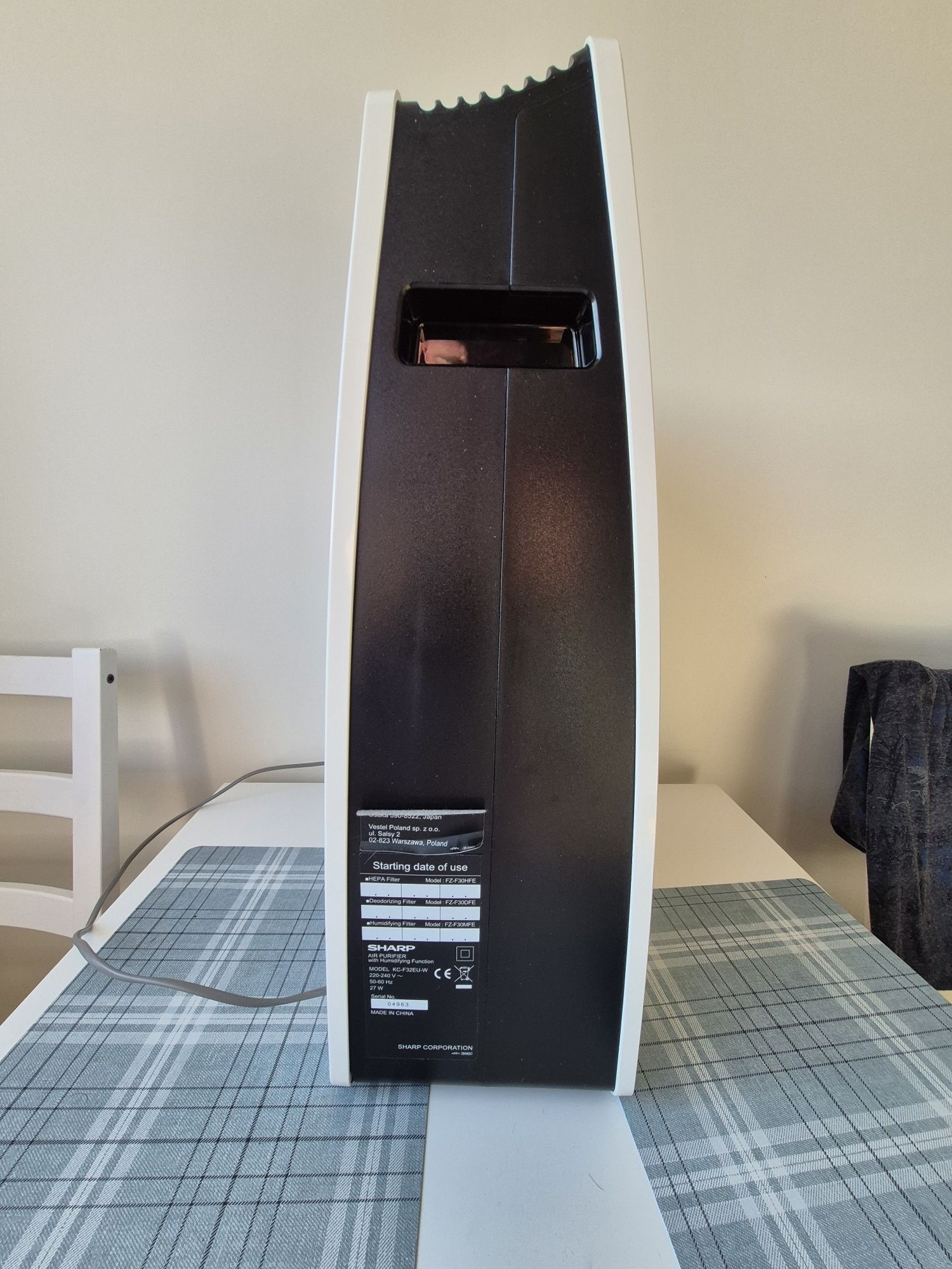 Oczyszczacz powietrza Sharp KC-F32EUW