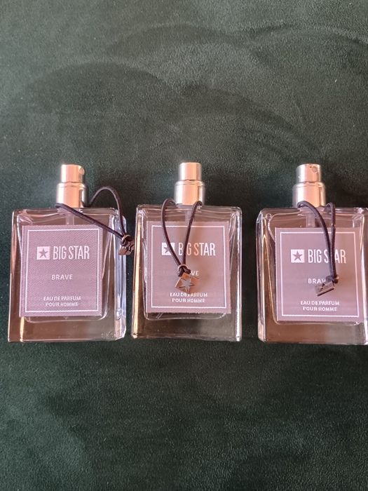 Big Star perfumy męskie Brave 3szt