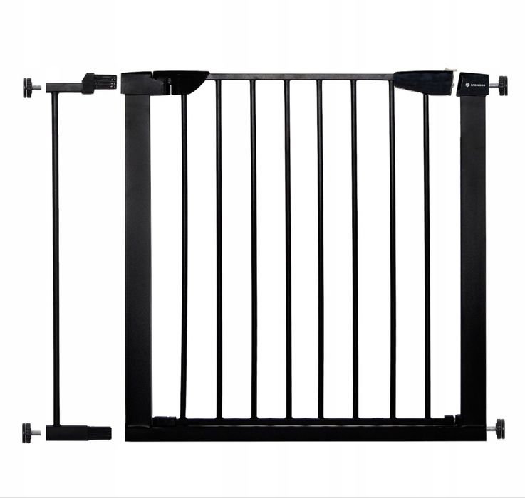 2 BARIERKI ZABEZPIECZAJĄCE/bramka ochronna schody/drzwi 75-82 cm