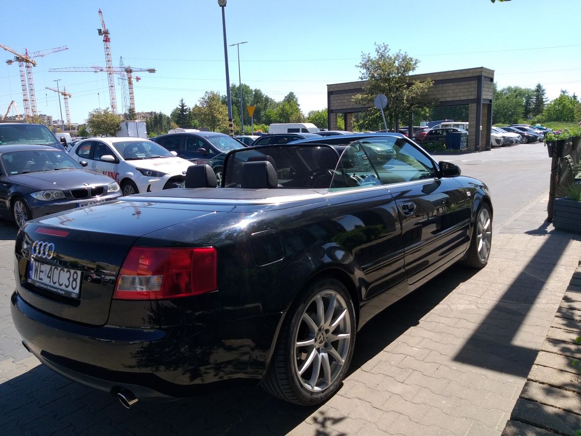 Audi A4 Cabrio, Warszawa