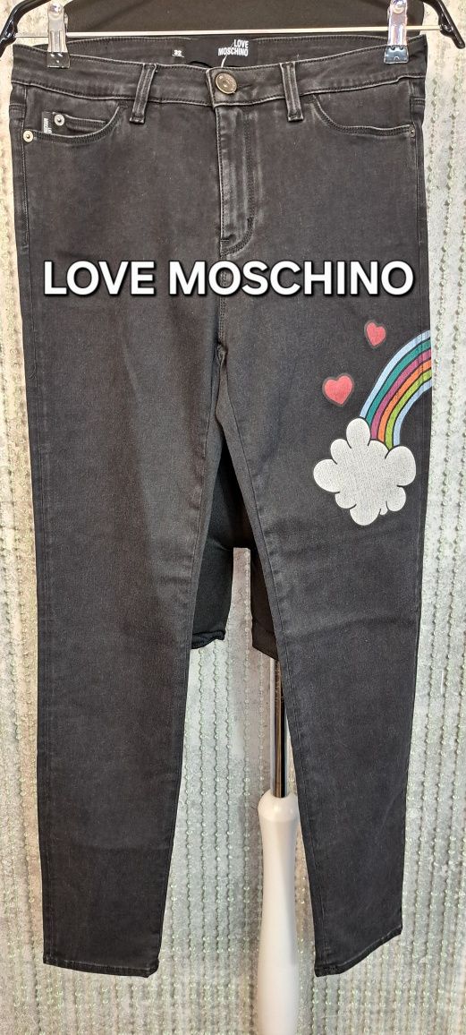 Love Moschino dżinsy skinny rozmiar W32