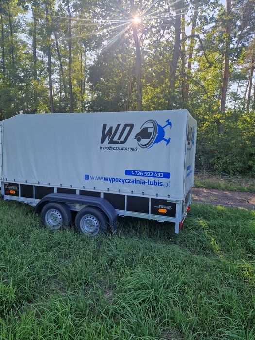 Mocna przyczepa lekka. Przyczepa na kat B.wynajem !
