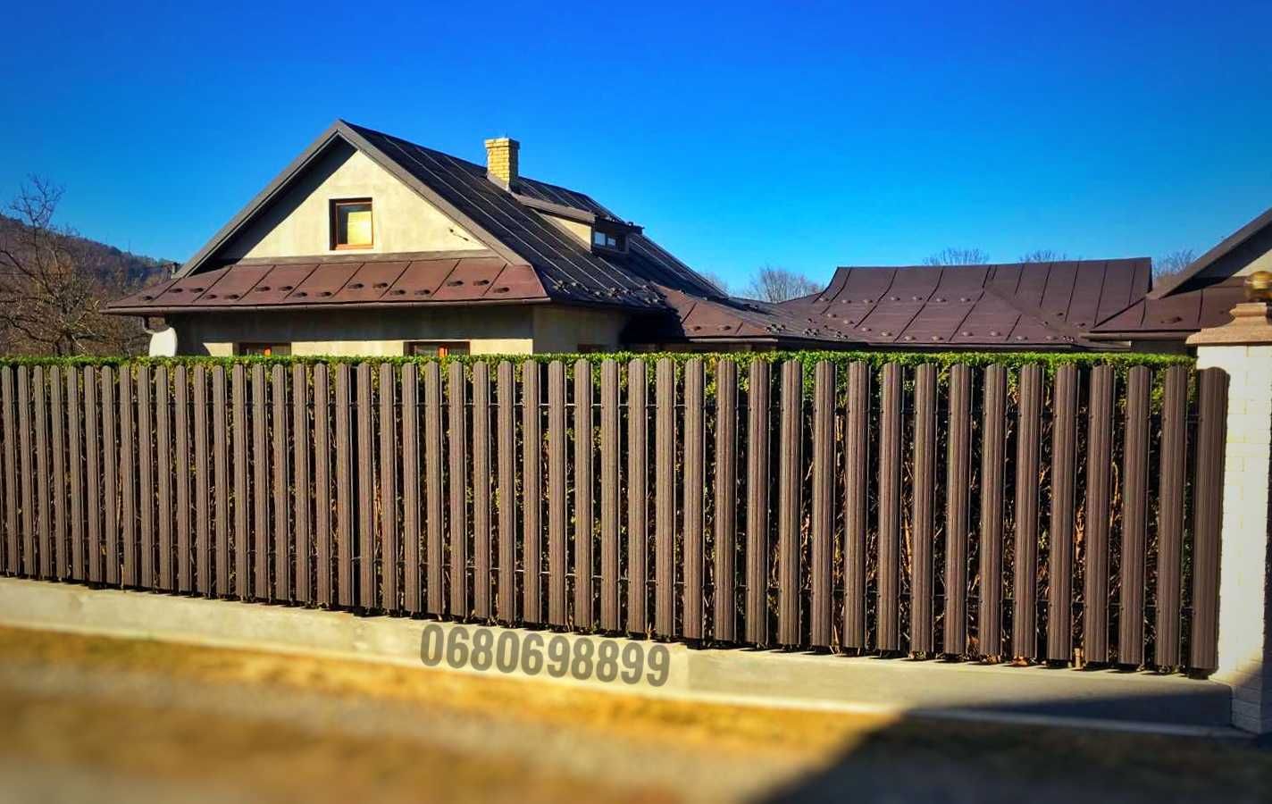ШтАхЕтНиК металевий штакетник штахети забор паркан євроштахети
