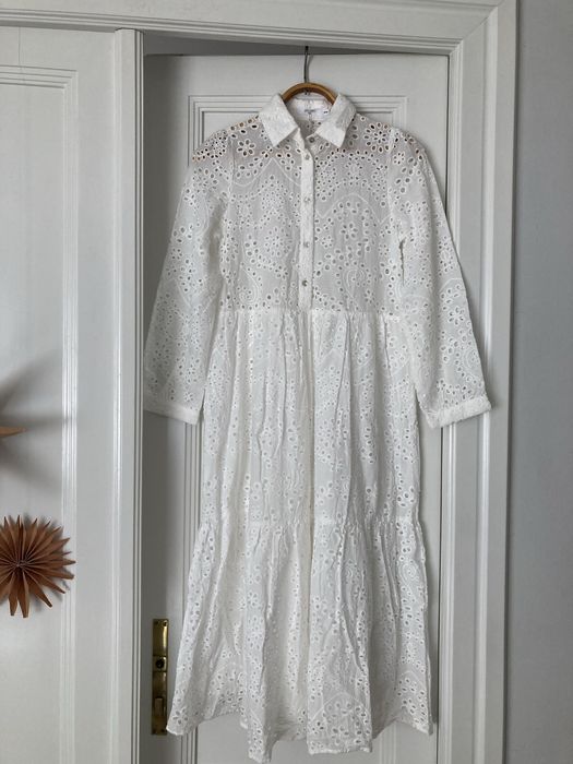 Сукня біла бавовняна S/M Milo’s Paris 100% бавовна