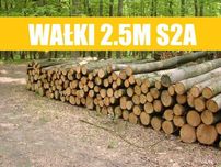 Drewno kominkowe wałki BUK S2a S2ap z lasów państwowych Transport HDS