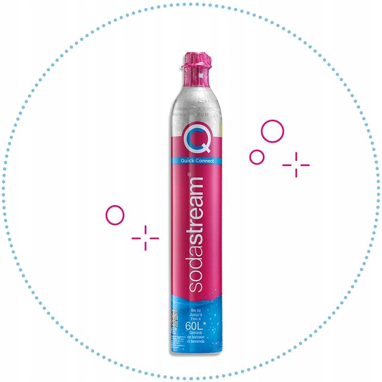 Cylinder z gazem Nabój Sodastream Qiuck Connect CO2 do Saturatora