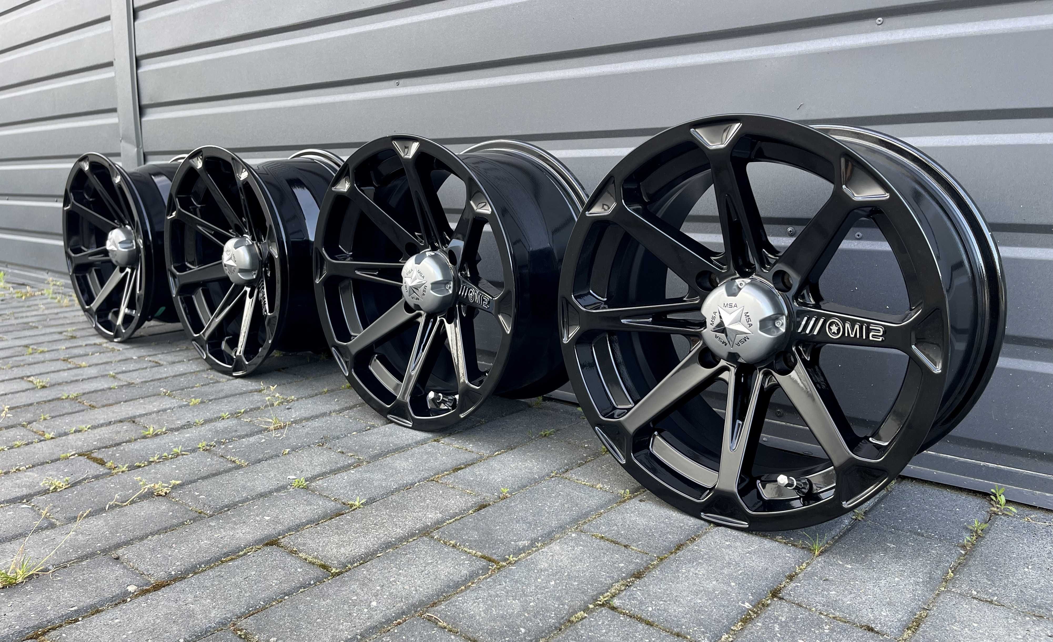 Komplet Felg Quad Diesel Utility M12 MSA Wheels 14 X 7 UTV 4 x 110