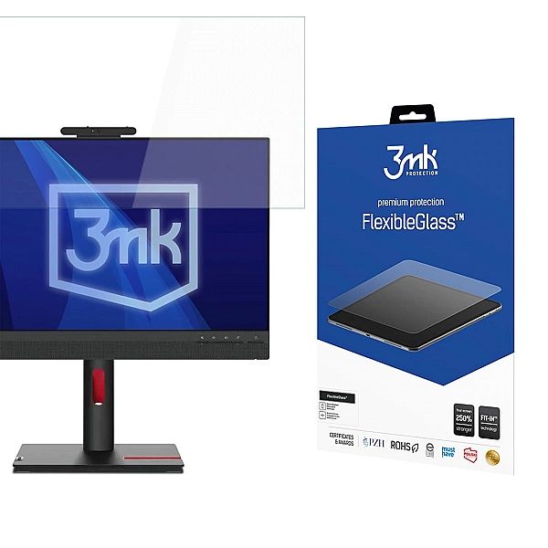 Szkło hybrydowe 3mk FlexibleGlass na ThinkCentre Tiny-In-One 24 Gen 5
