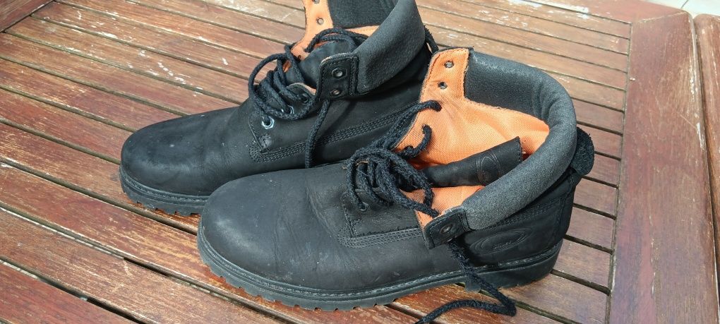 Botas pretas homem n°42