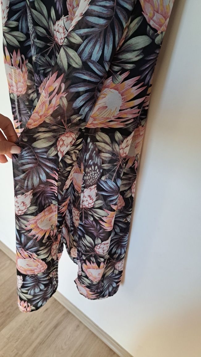 Spódnica długa H&M lekka, rozmiar 38