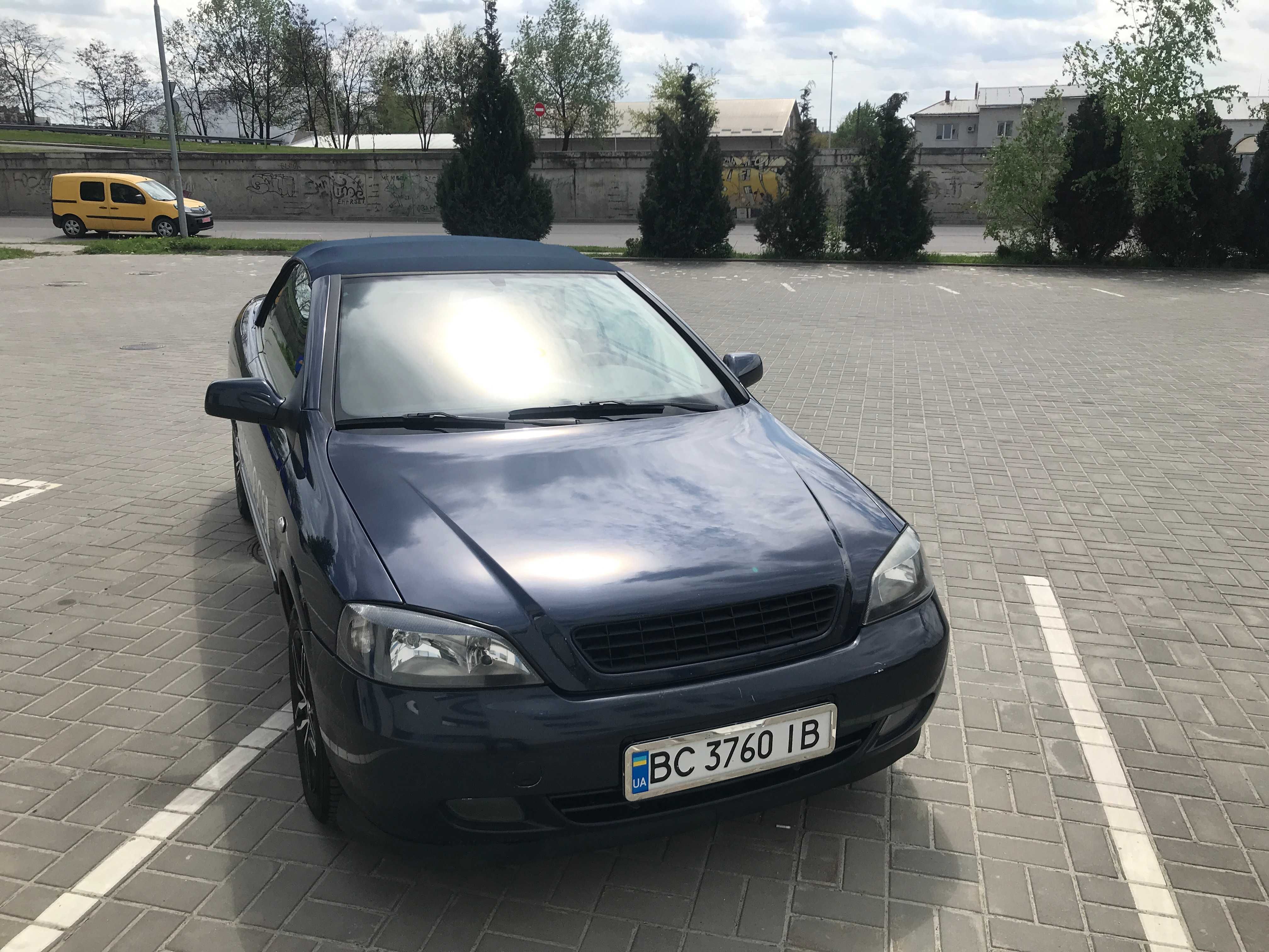 Кабріолет Opel Astra 2002р, 2,2 двигун, 210 тис пробіг