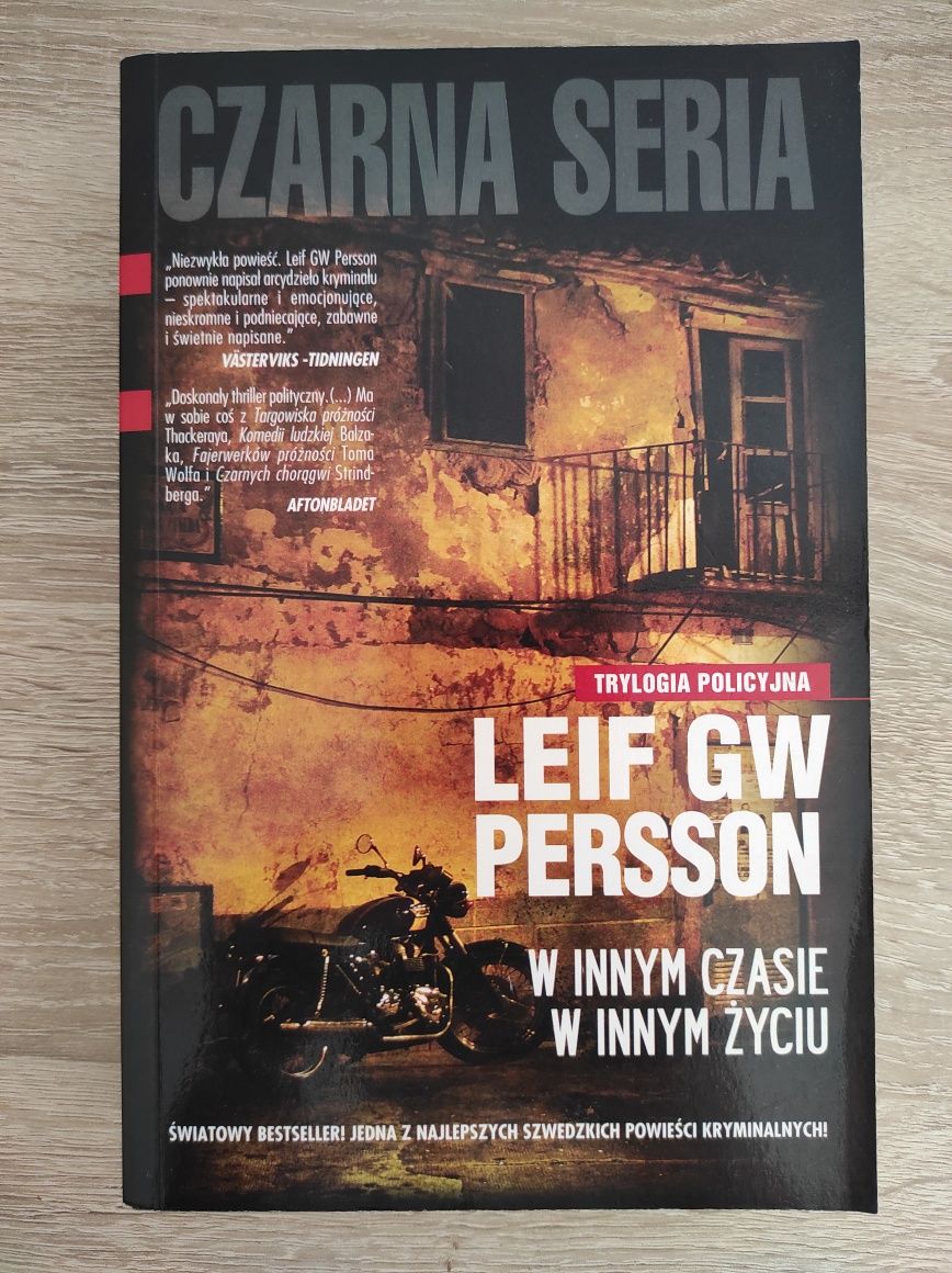 Zestaw książek Leif GW Person Trylogia policyjna kryminał