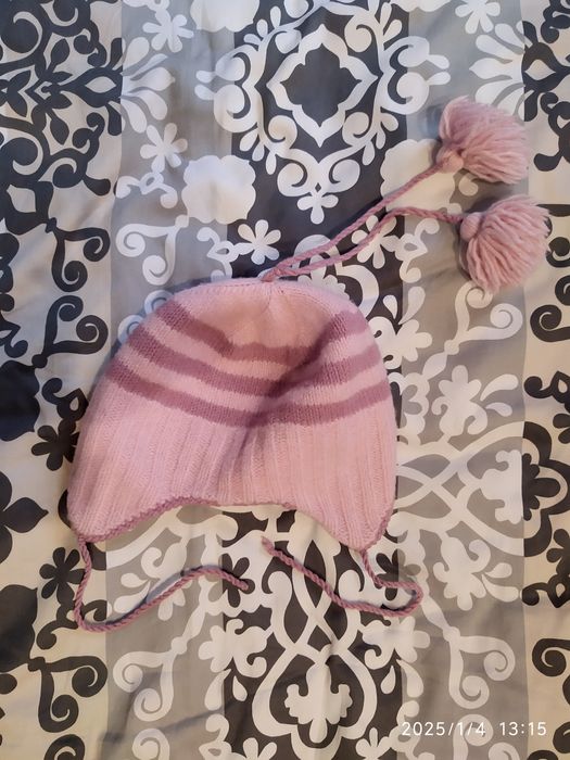 Дитячий комбінезон для дівчинки + шапочка у подарунок, 86 см, 1,5 роки