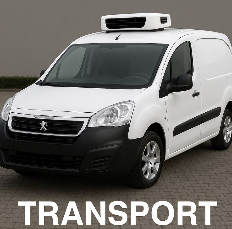 Usługi transportowe chłodnia/Peugeot Partner