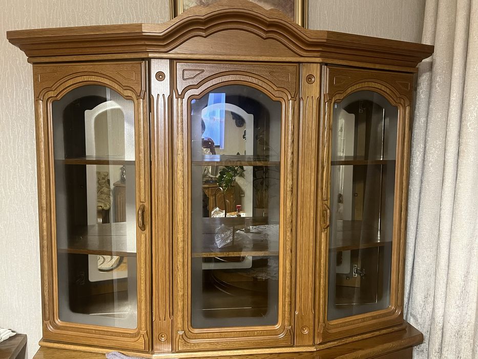 Nadstawka serwantka dąb rustrykalny