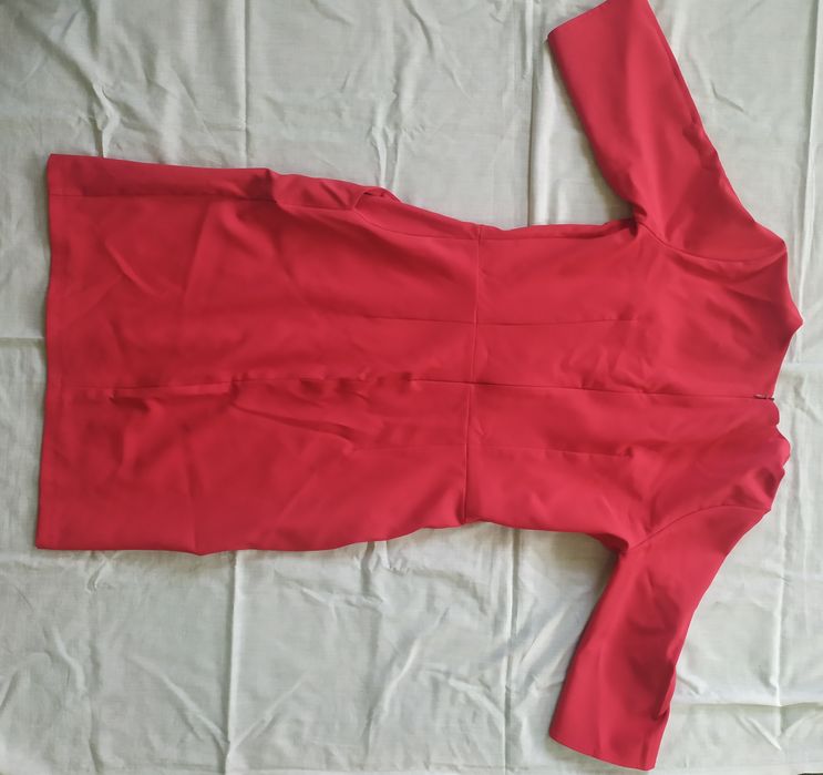 Плаття платя червоне наряд офіс. Розмір L 46 48