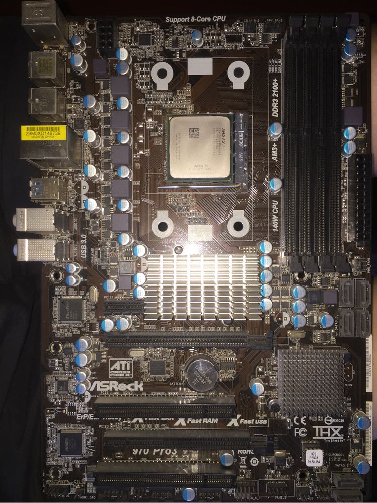 Процессор amd fx 6300 6 ядер, материнка, озу