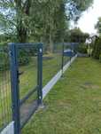 Montaż płot panelowy betonowy tymczasowy gabionowy ogrodzenie
