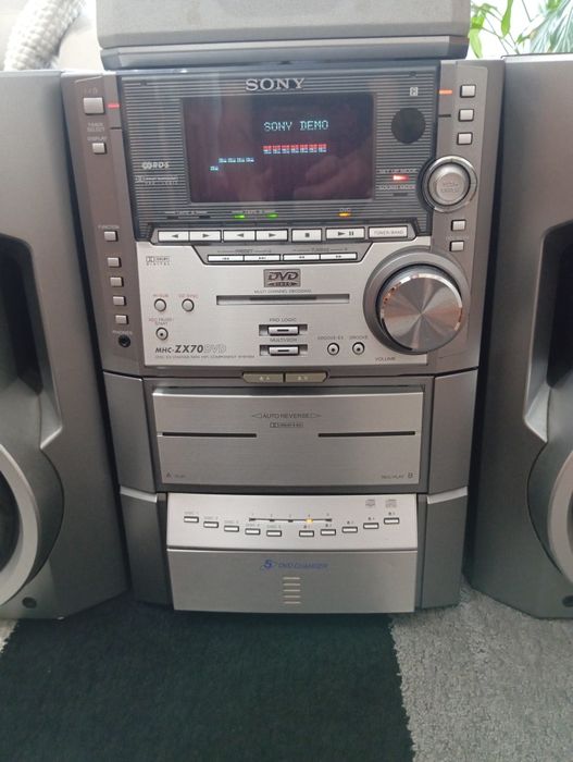 Aparelhagem Sony MHC-ZX70 DVD