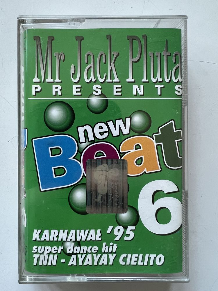 New Beat vol.6 1995 Mr. Jack Pluta składanka techno dance kaseta MC